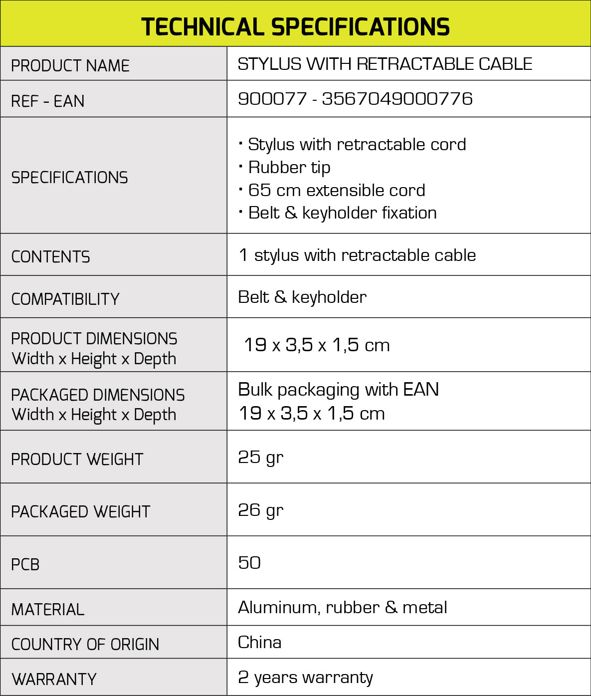 Hemobllo Stylet Rétractable Pointeur De La Main Assistant De