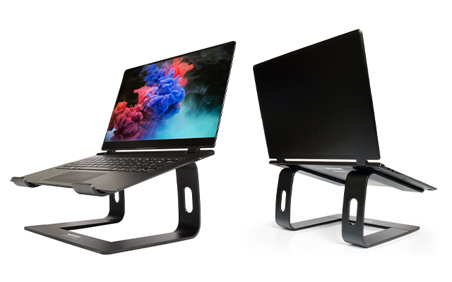 Fixed laptop stand