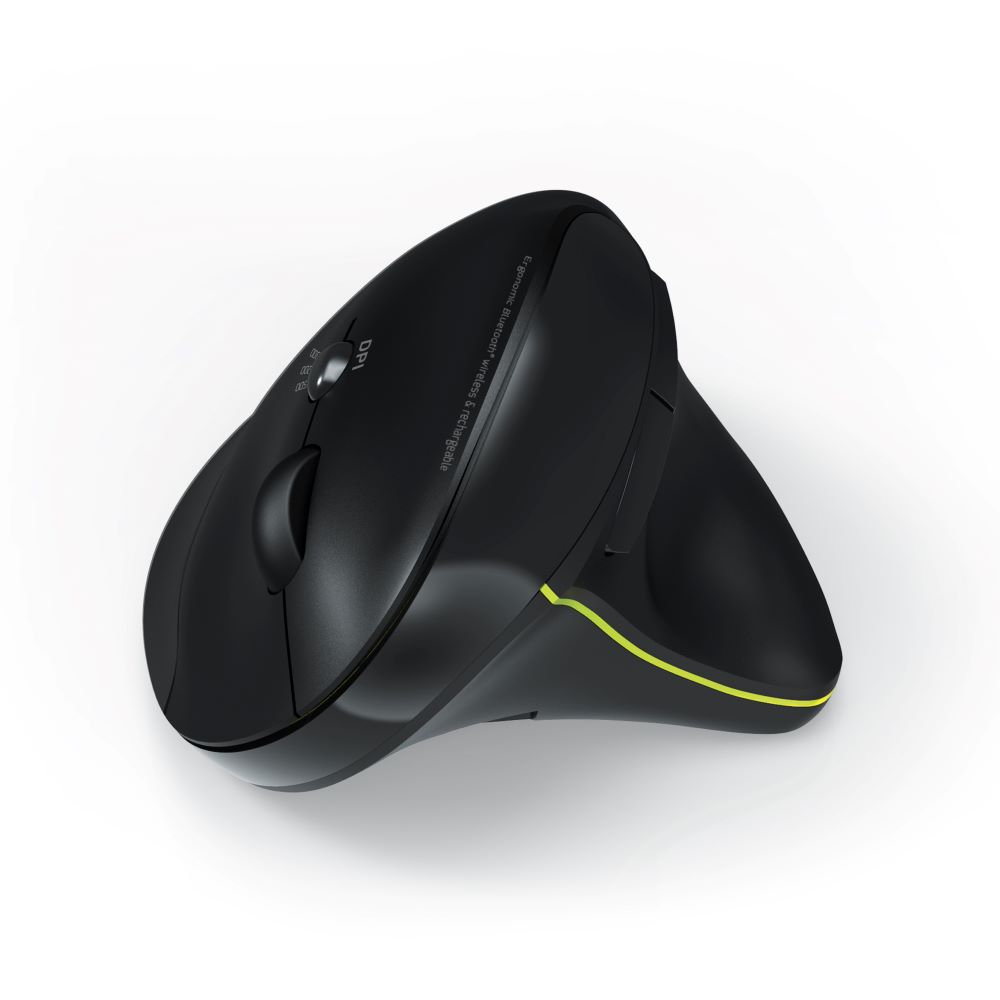 Souris Ergonomique Sans Fil Rechargeable (noire) à Prix Carrefour